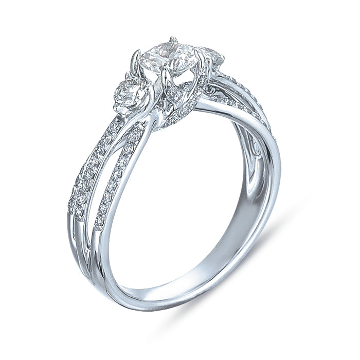 Diamond Engagement ring from Vanna K’s Kamara Collection
