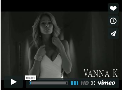 Press Release: Vanna K Releases Behind the Scenes Video from the 2013 Look Book