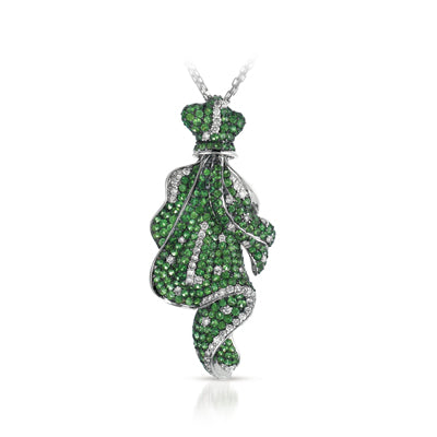 Beautiful Tsavorite Garnet Necklace from Vanna K