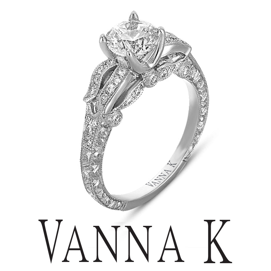 “Once upon a time” revisited with this Vintage Diamond Ring by Vanna K