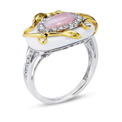 Pretty in Pink: Fashion ring from Vanna K