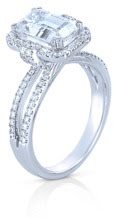 Emerald Cut Diamond Engagement Rings – for royalty