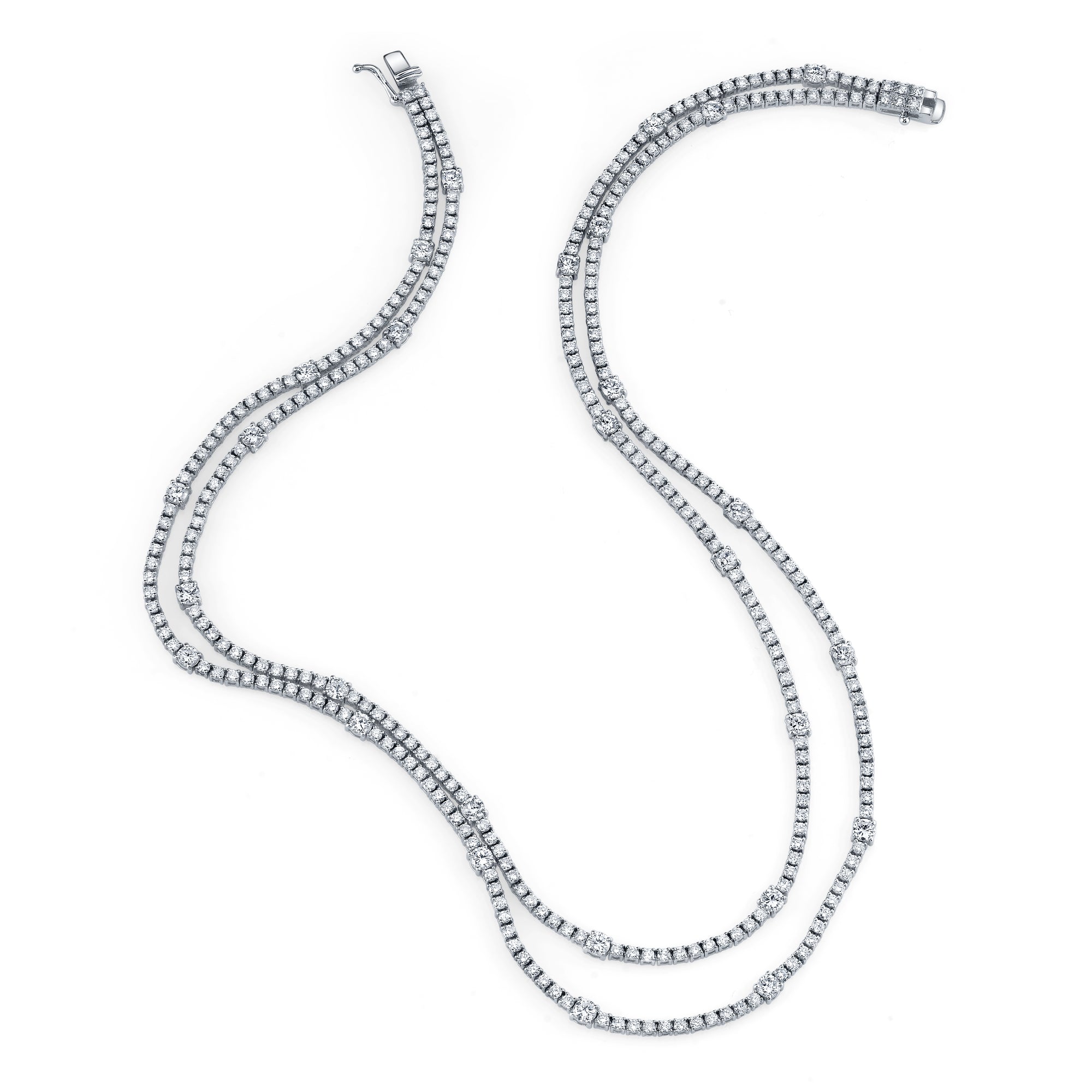 Korvara Diamond Necklace Design Style 18DNR29W