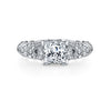 Vintage Inspired Diamond Pave Set Solea Ring Style 18R621DCZ