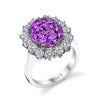 Gelato Color Gemstone and Diamond Fashion Ring Style 18RGL003791D