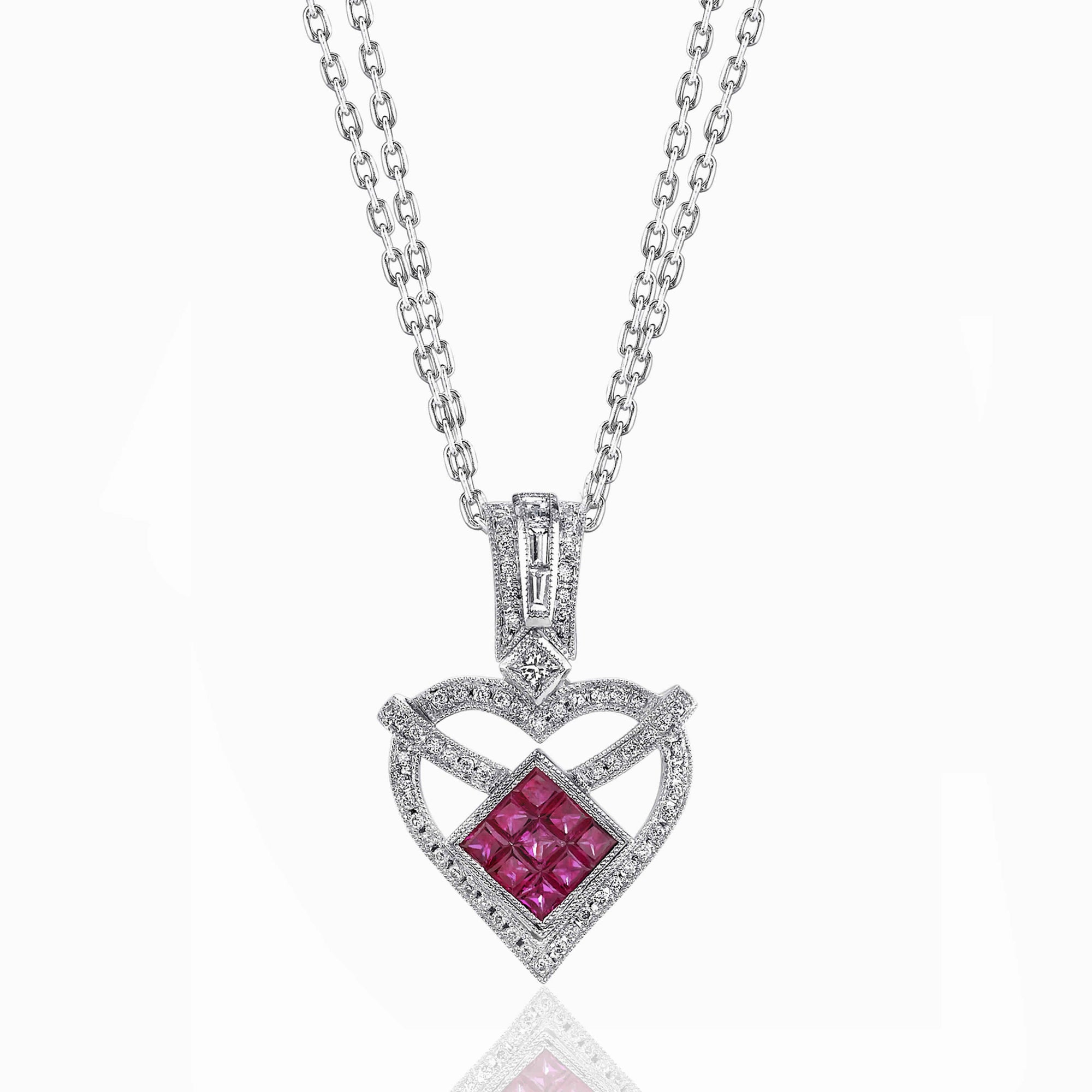 Korvara Diamond Necklace Design Style 18PN0074D