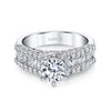 Ultra Lux Cascade Bridal Ring Style 18M00020CZ