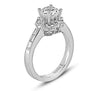 Ultra Lux Cascade Bridal Ring Style 18RO1861DCZ
