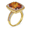 Gelato Color Gemstone and Diamond Fashion Ring  Style 18RO700D