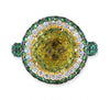 Gelato Color Gemstone and Diamond Fashion Ring Style 18RO397D