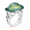 Gelato Color Gemstone and Diamond Fashion Ring  Style 18RO886D