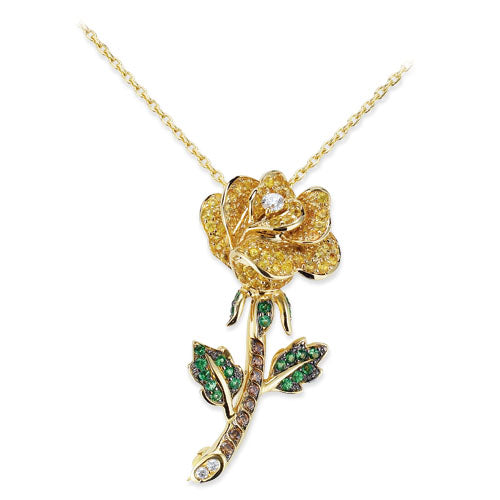 Korvara Diamond Necklace Design Style 18PIN04YD