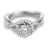 Vintage Inspired Diamond Pave Set Solea Ring Style 18RGL0059DCZ