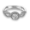 Vintage Inspired Diamond Pave Set Solea Ring Style 18RO6731DCZ