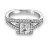 Vintage Inspired Diamond Pave Set Solea Ring Style 18RGL002DCZ