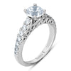 Vintage Inspired Diamond Pave Set Solea Ring Style 18RM44641DCZ