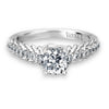 Vintage Inspired Diamond Pave Set Solea Ring Style 18RM48921DCZ