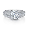 Ultra Lux Cascade Bridal Ring Style 18RGL00510DCZ